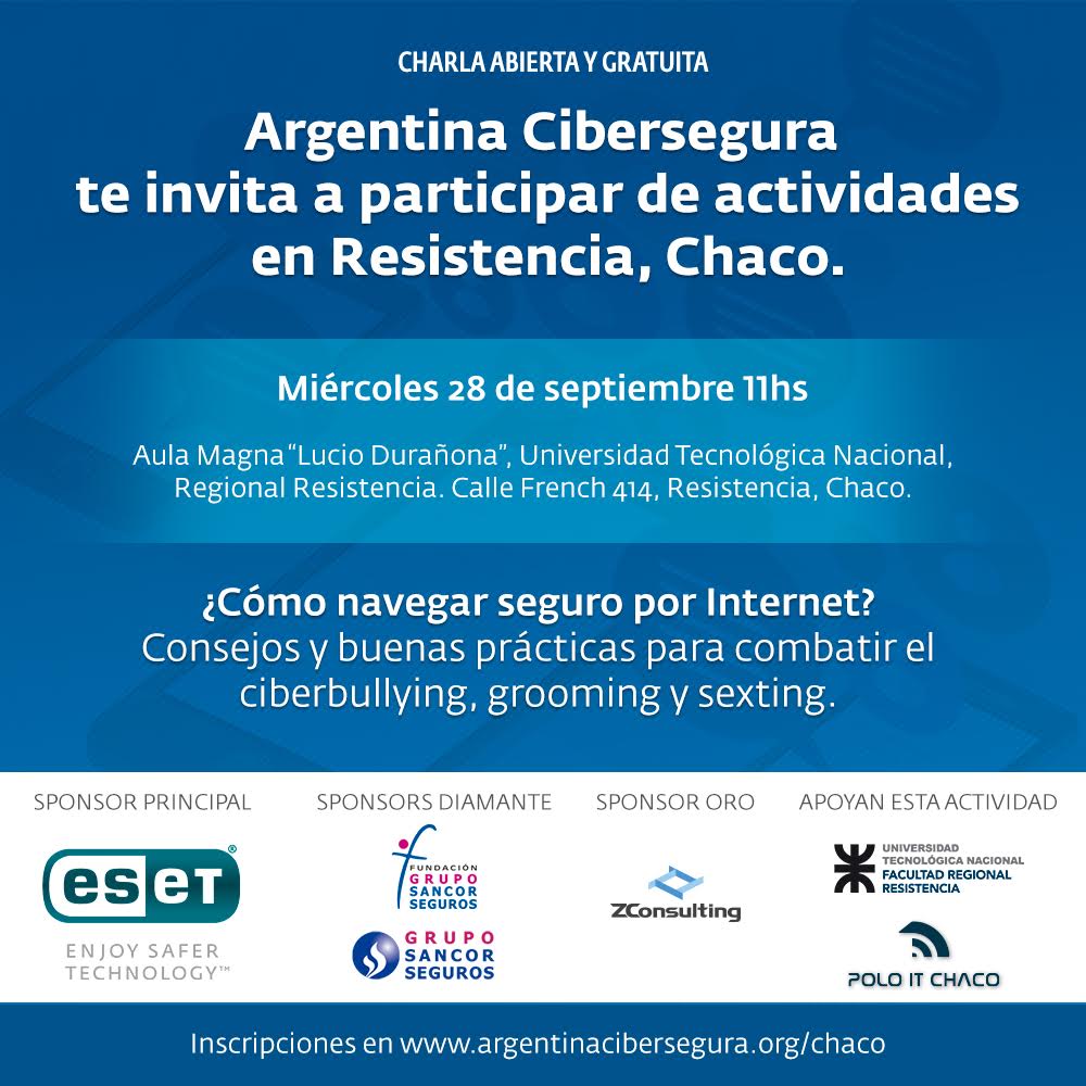 Evento, Argentina Cibersegura en Resistencia